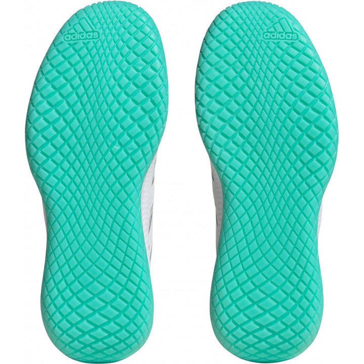 adidas forcebounce femme blanc gris vert