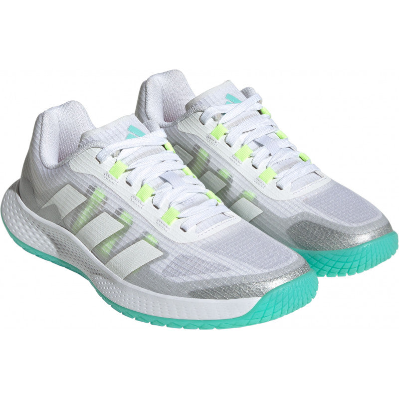 adidas forcebounce femme blanc gris vert