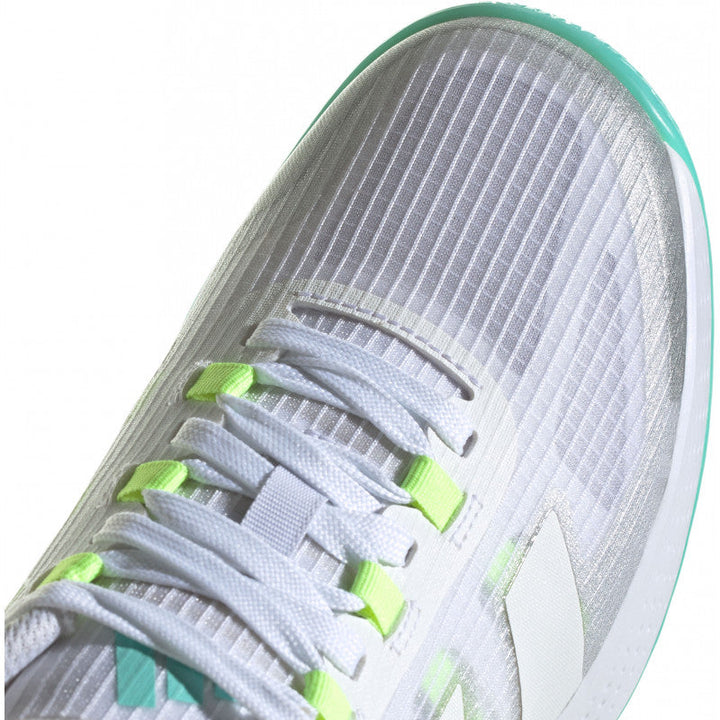 adidas forcebounce femme blanc gris vert