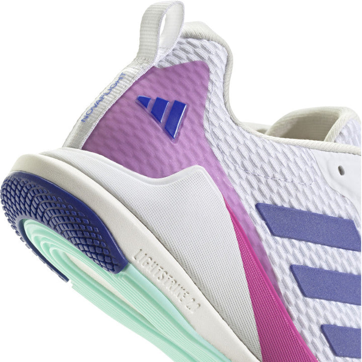 adidas novaflight 2 femme blanc violet bleu