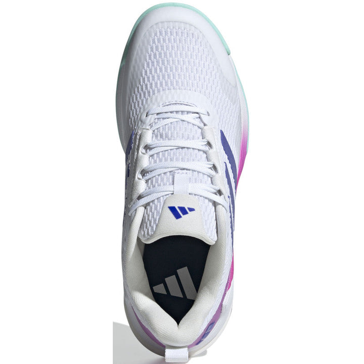 adidas novaflight 2 femme blanc violet bleu