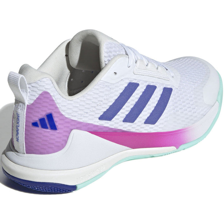 adidas novaflight 2 femme blanc violet bleu