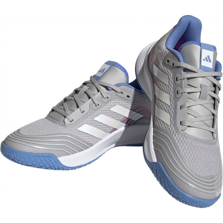 adidas novaflight femme gris blanc bleu rose