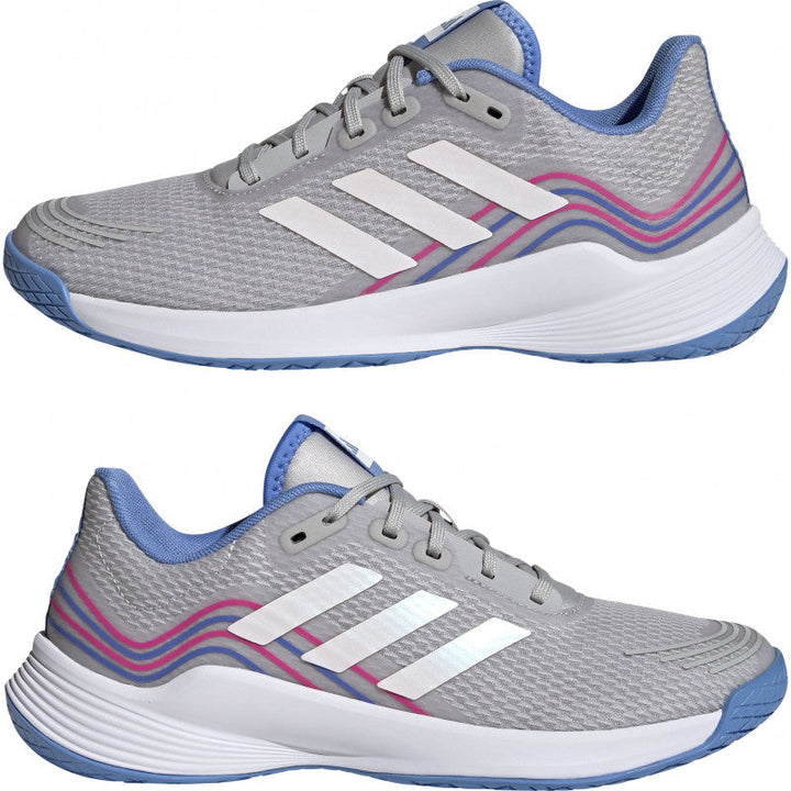 adidas novaflight femme gris blanc bleu rose
