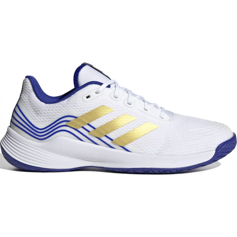 adidas novaflight primegreen blanc bleu or