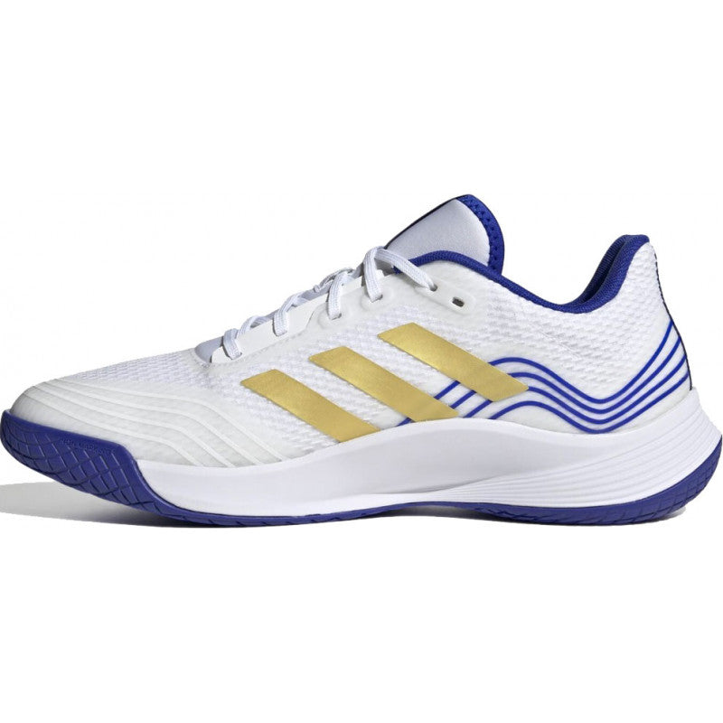 adidas novaflight primegreen blanc bleu or