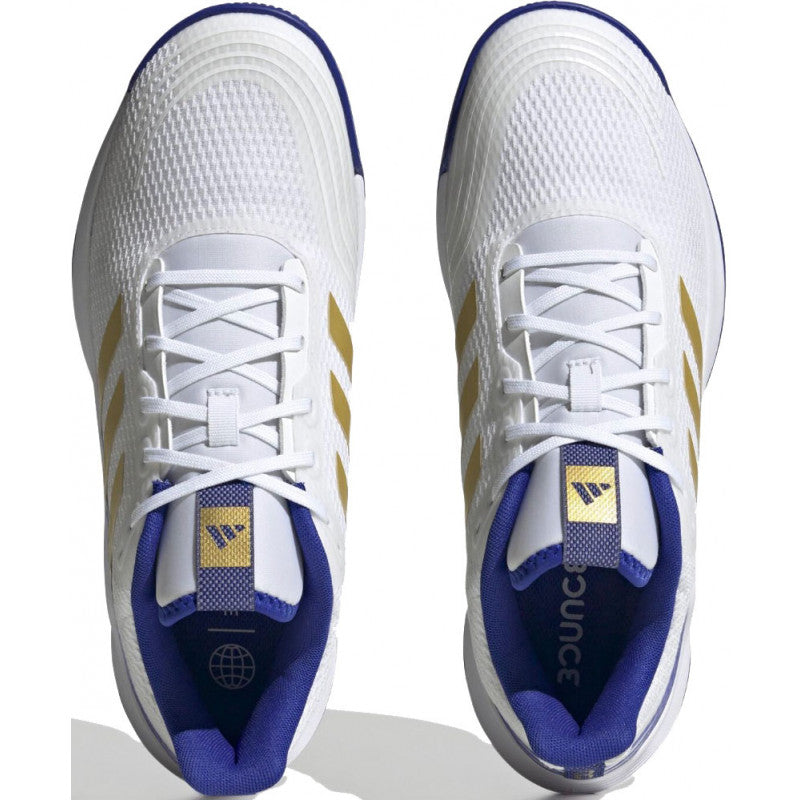 adidas novaflight primegreen blanc bleu or