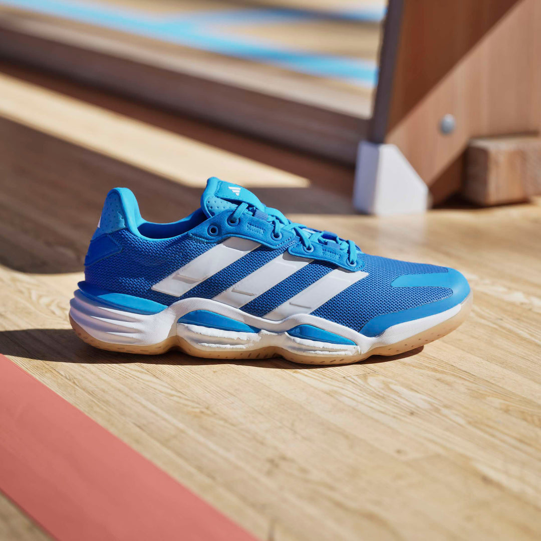 adidas stabil 16 bleu blanc marron