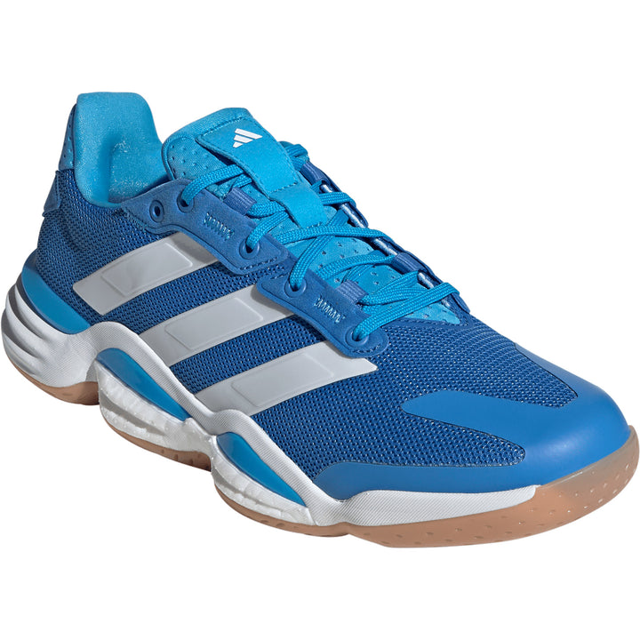 adidas stabil 16 bleu blanc marron
