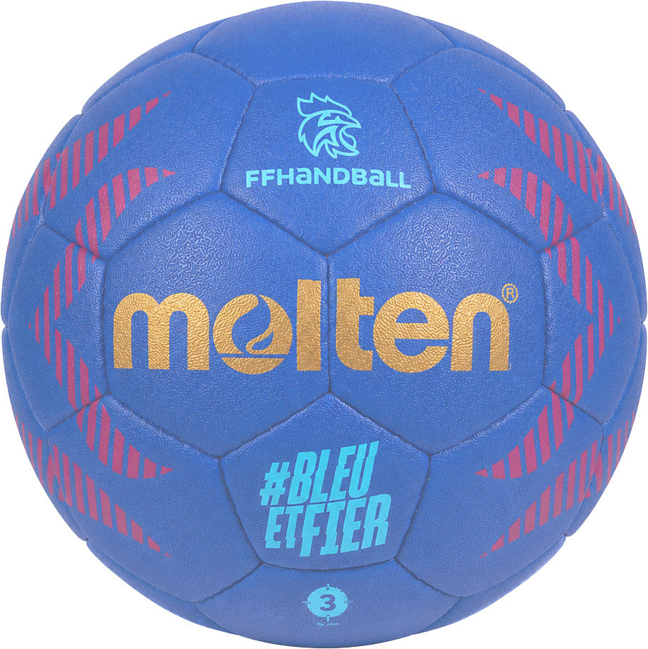 Ballon Molten FFHB H3A5000 Bleu Taille 3