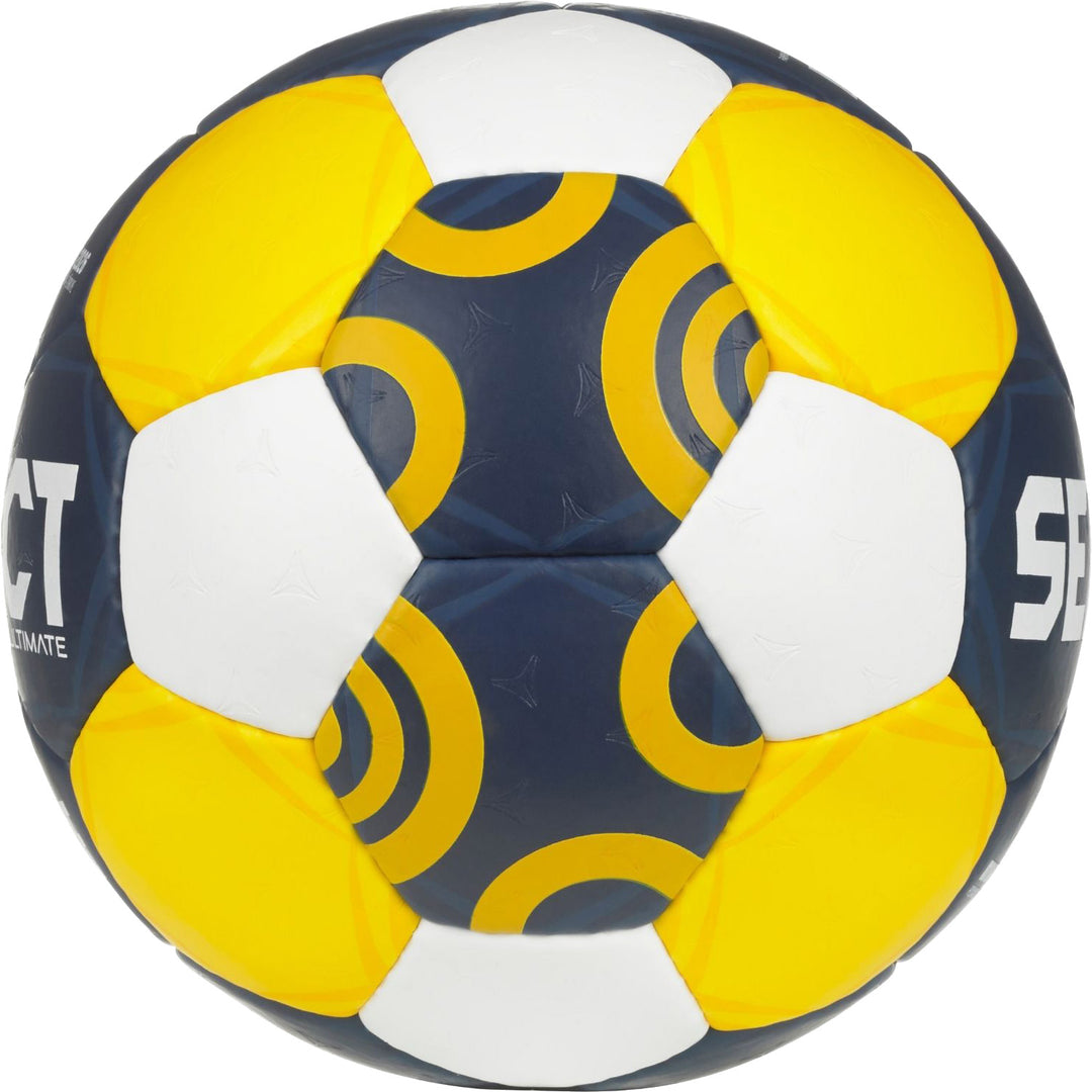 Ballon Select Ultimate EHF Euro Femme 2026 Bleu Blanc Jaune