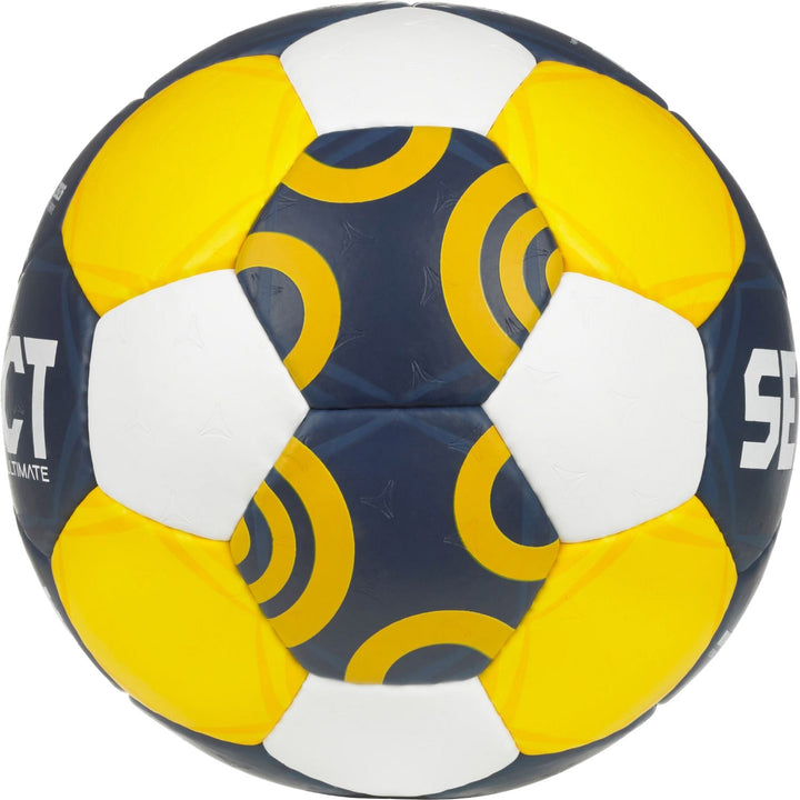 Ballon Select Ultimate EHF Euro Femme 2026 Bleu Blanc Jaune