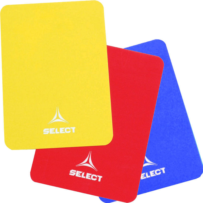 cartons arbitre handball jaune rouge bleu