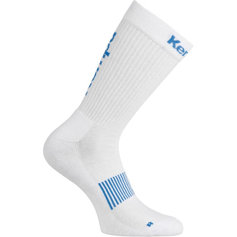 chaussettes kempa blanc / bleu roi