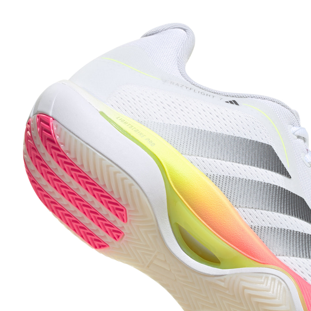 Adidas Crazyflight 7 Blanc Argent Multicolore