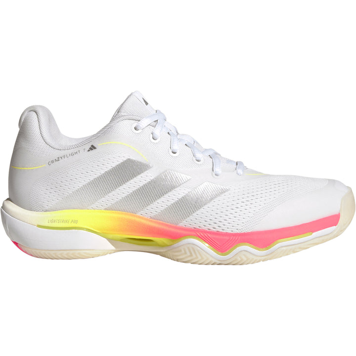 Adidas Crazyflight 7 Femme Blanc Argent Multicolore