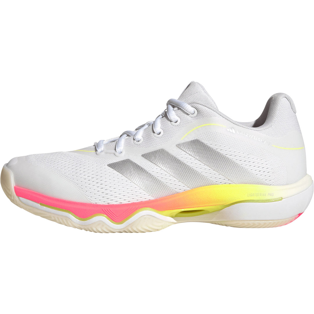 Adidas Crazyflight 7 Femme Blanc Argent Multicolore