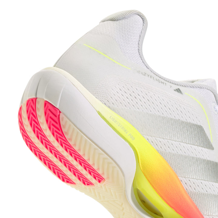 Adidas Crazyflight 7 Femme Blanc Argent Multicolore