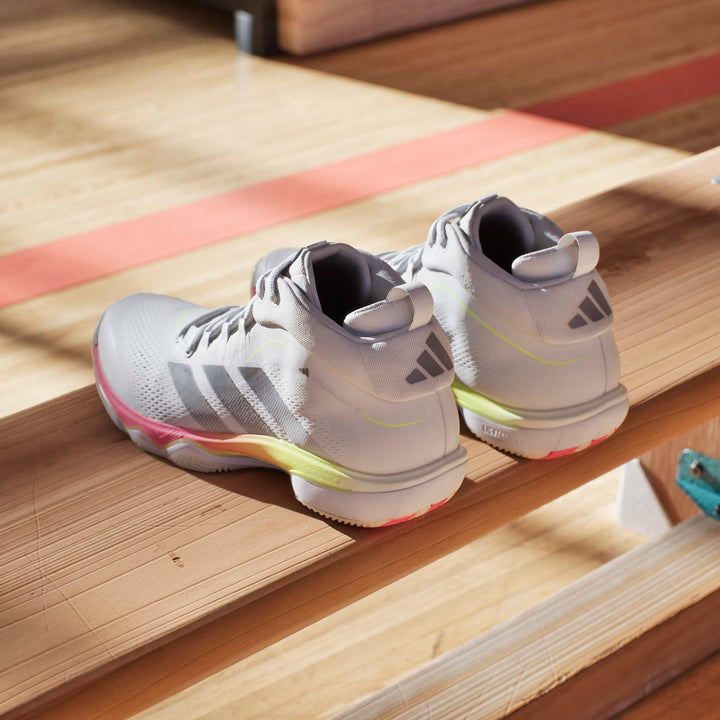 Adidas Crazyflight 7 Mid Blanc Argent Multicolore