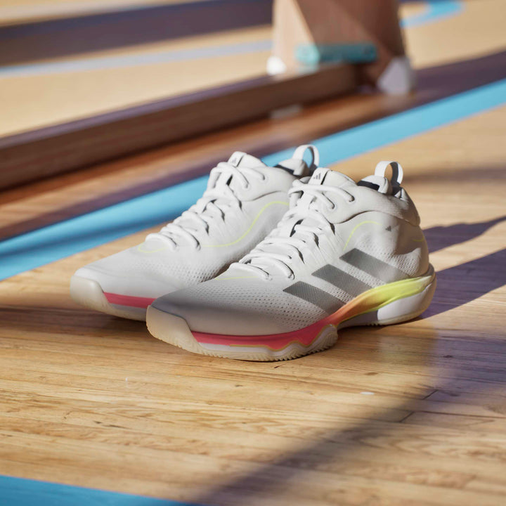Adidas Crazyflight 7 Mid Blanc Argent Multicolore