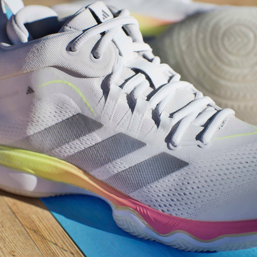 Adidas Crazyflight 7 Mid Blanc Argent Multicolore