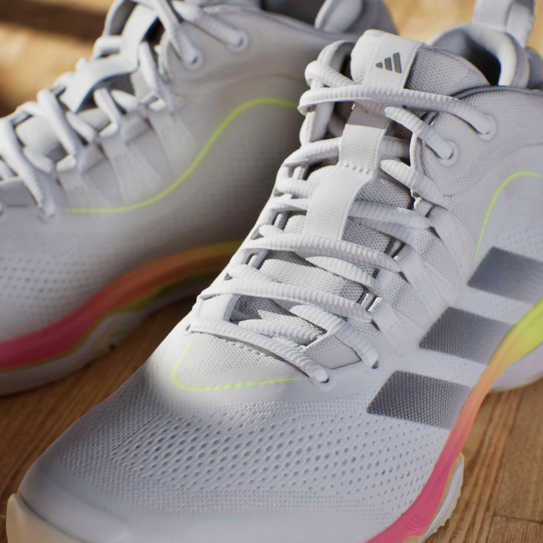 Adidas Crazyflight 7 Mid Blanc Argent Multicolore