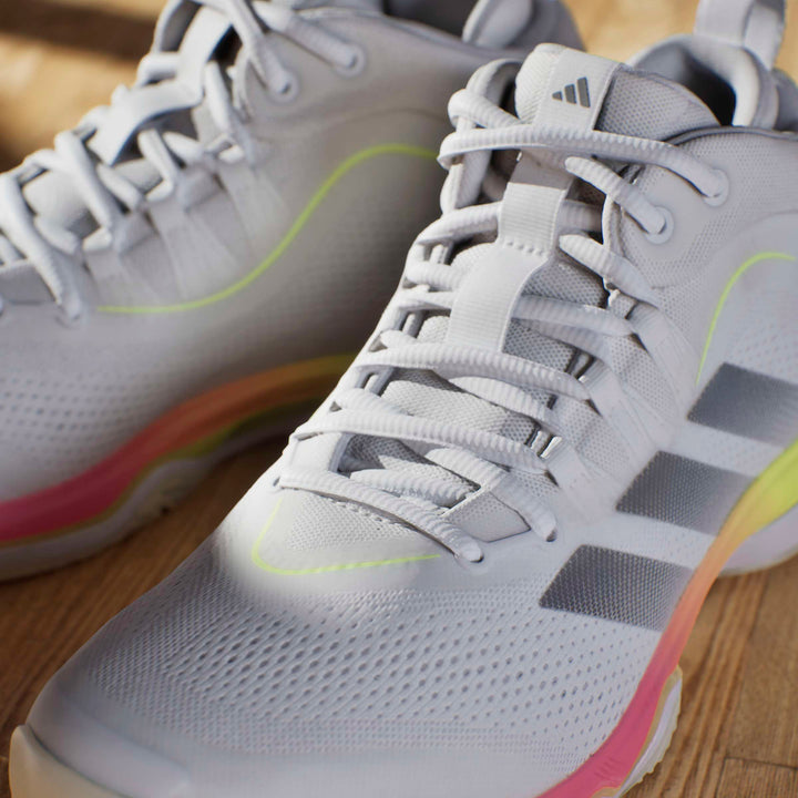 Adidas Crazyflight 7 Mid Blanc Argent Multicolore