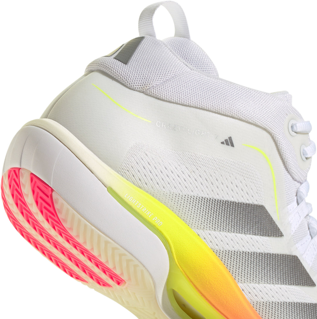 Adidas Crazyflight 7 Mid Blanc Argent Multicolore