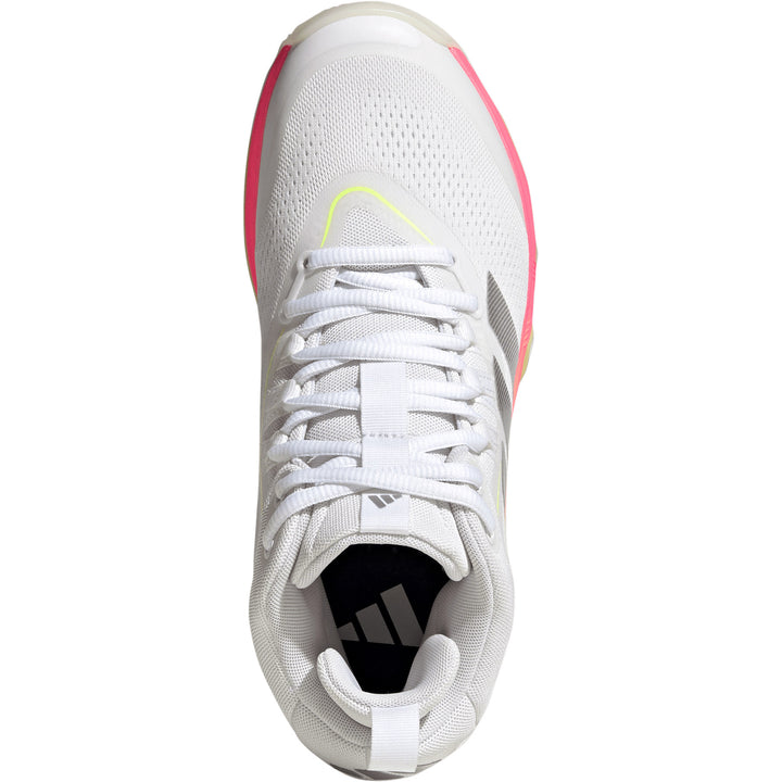 Adidas Crazyflight 7 Mid Femme Blanc Argent Multicolore