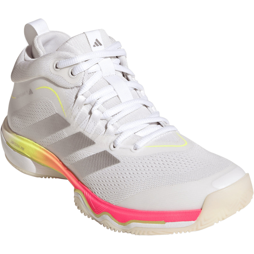 Adidas Crazyflight 7 Mid Femme Blanc Argent Multicolore