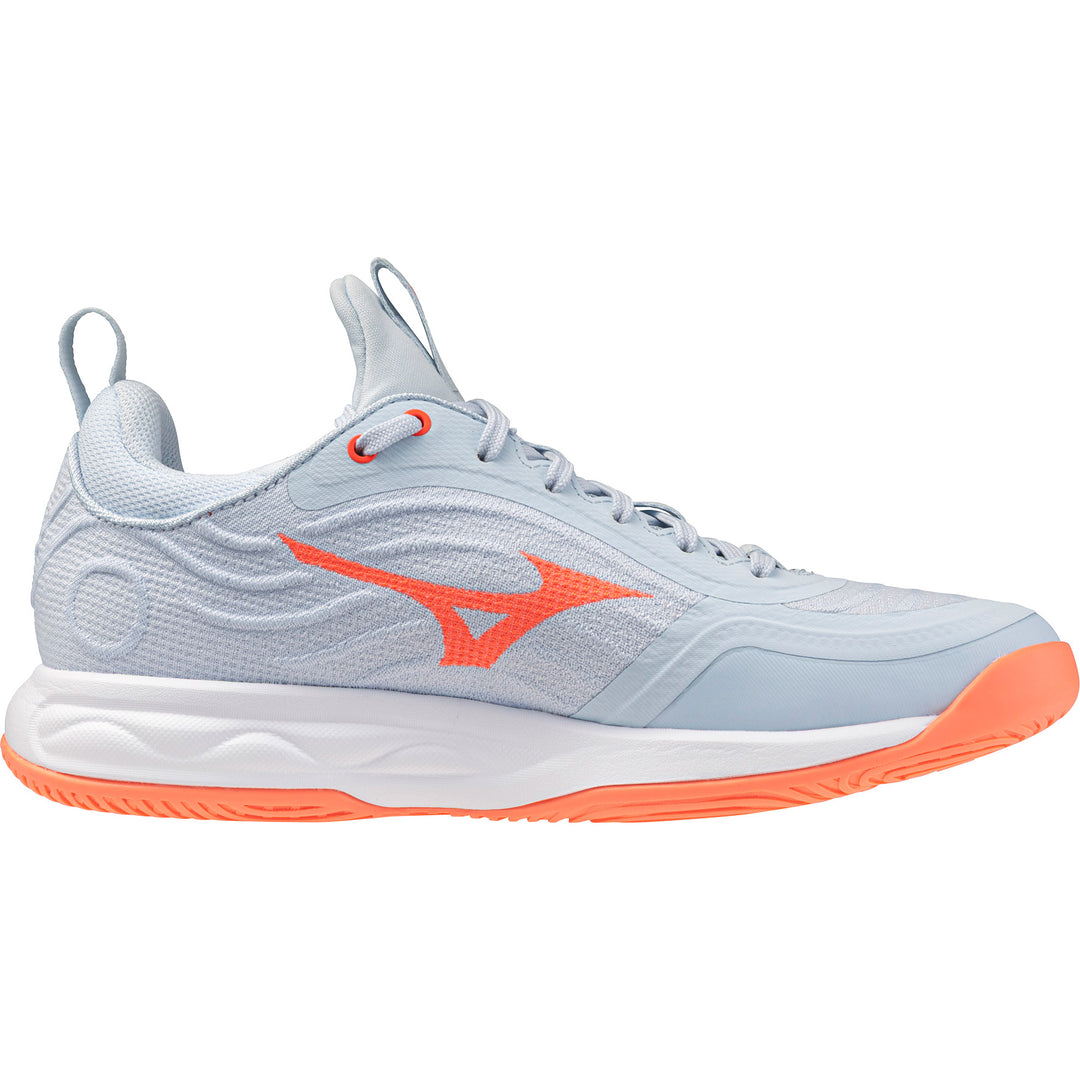 Mizuno Wave Luminous Elite Gris Ciel Corail
