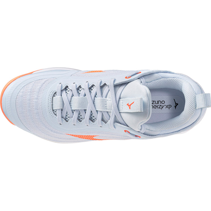 Mizuno Wave Luminous Elite Gris Ciel Corail