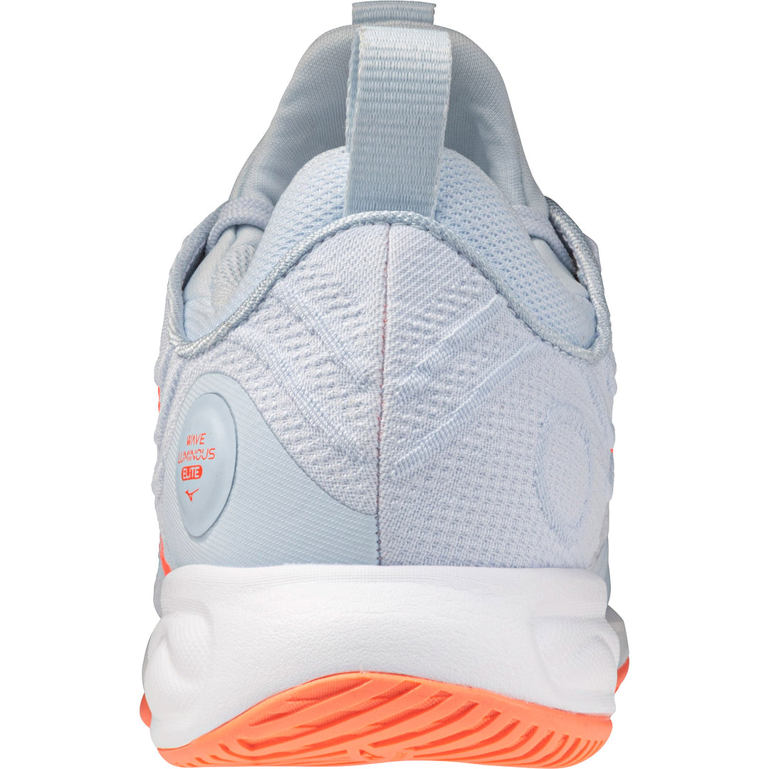 Mizuno Wave Luminous Elite Gris Ciel Corail