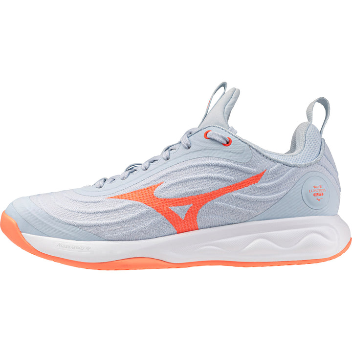 Mizuno Wave Luminous Elite Gris Ciel Corail