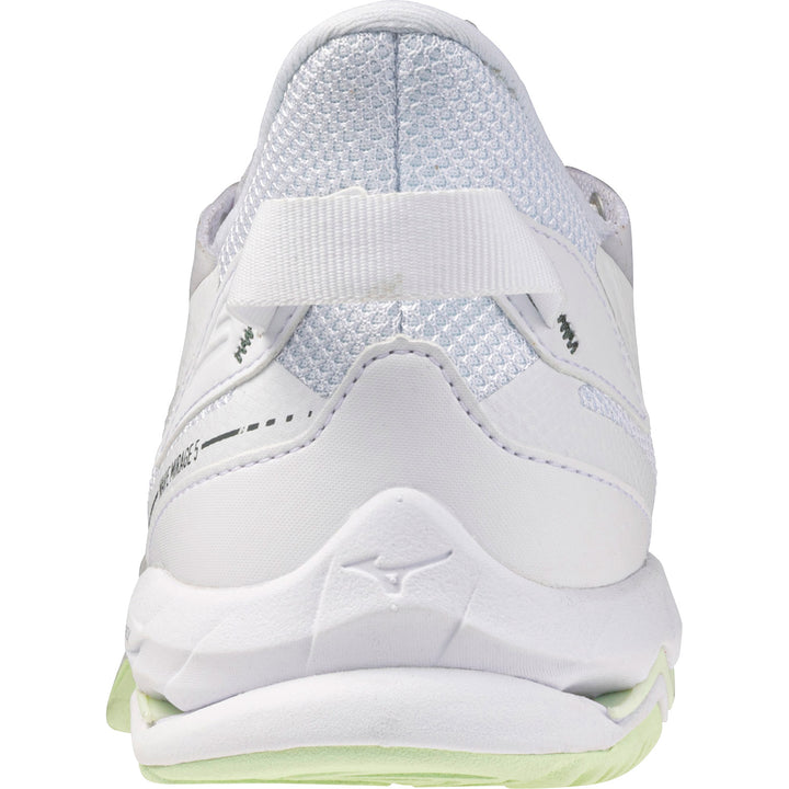 Mizuno Wave Mirage 5 Blanc Vert Gris