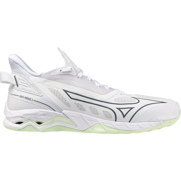 Mizuno Wave Mirage 5 Blanc Vert Gris