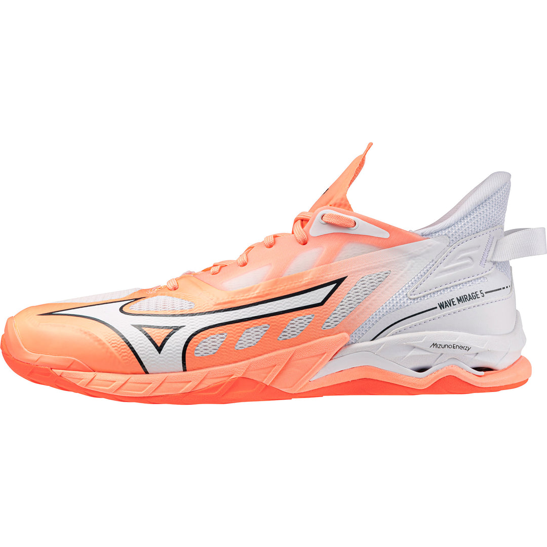 Mizuno Wave Mirage 5 Corail Blanc