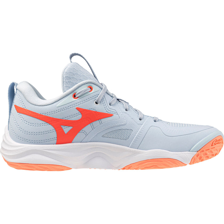 Mizuno Wave Momentum Elite Gris Ciel Corail