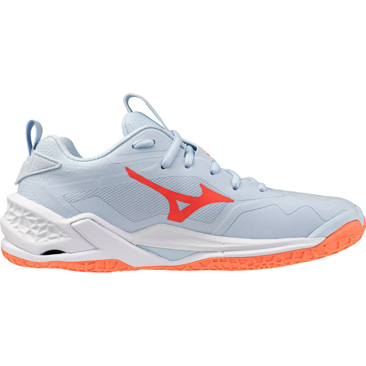 Mizuno Wave Stealth Neo 2.1 Bleu Ciel Corail