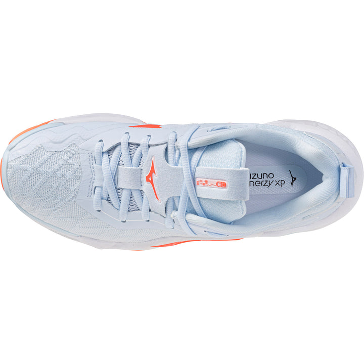 Mizuno Wave Stealth Neo 2.1 Bleu Ciel Corail