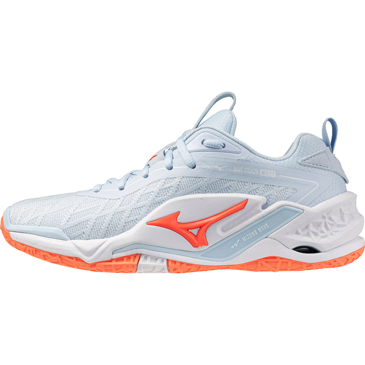 Mizuno Wave Stealth Neo 2.1 Bleu Ciel Corail