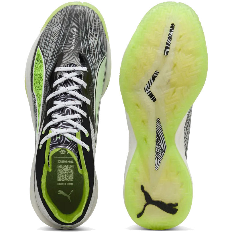 Puma Accelerate Nitro SQD 5 Gris Noir Vert