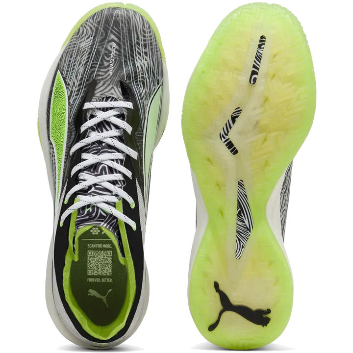 Puma Accelerate Nitro SQD 5 Gris Noir Vert