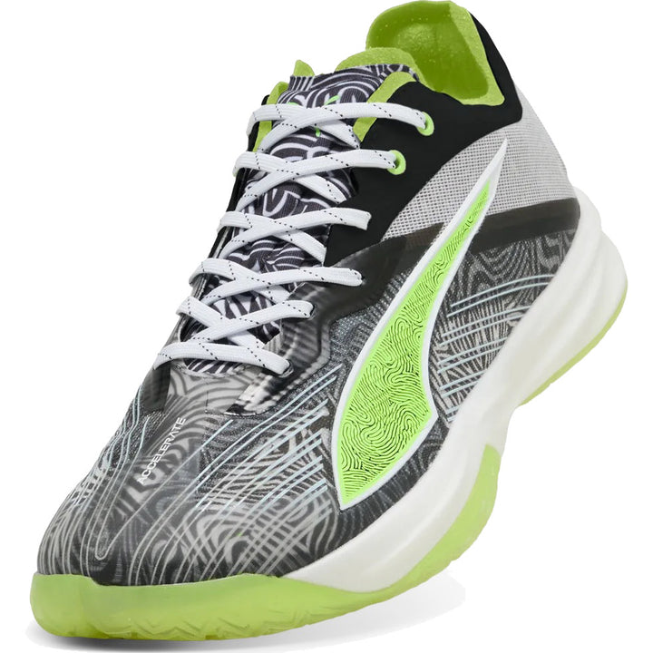 Puma Accelerate Nitro SQD 5 Gris Noir Vert