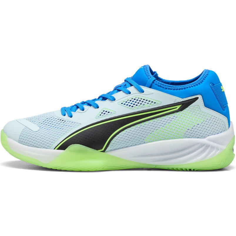 Puma Eliminate Nitro SQD 4 Bleu Ciel Vert