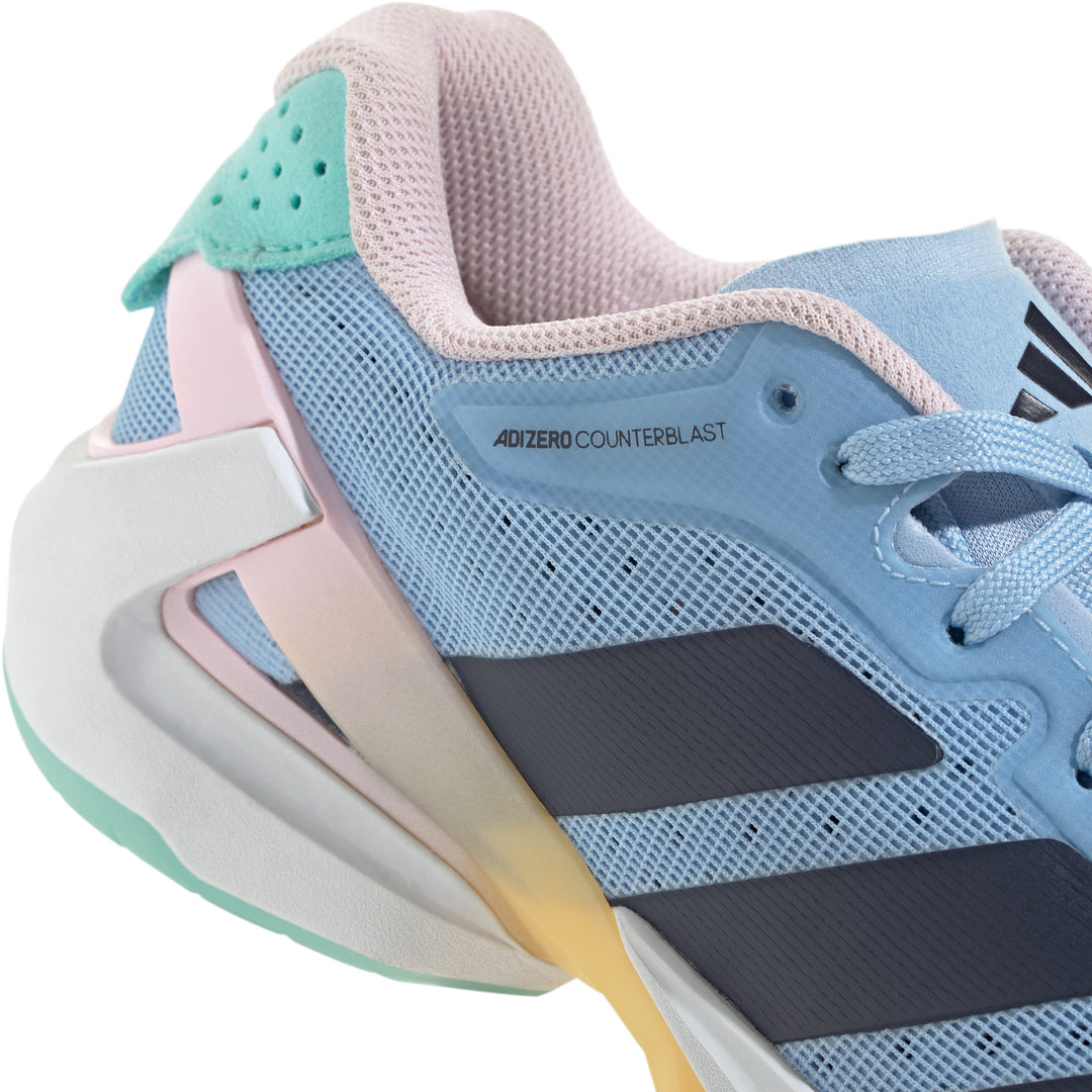 adidas adizero counterblast bleu blanc noir rose