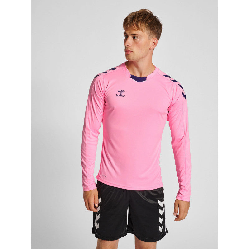 hummel maillot gardien handball rose hmlcore XK manches longues
