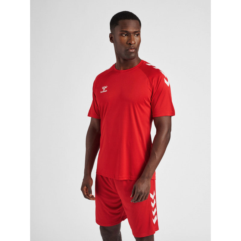 hummel maillot hmlcore xk rouge