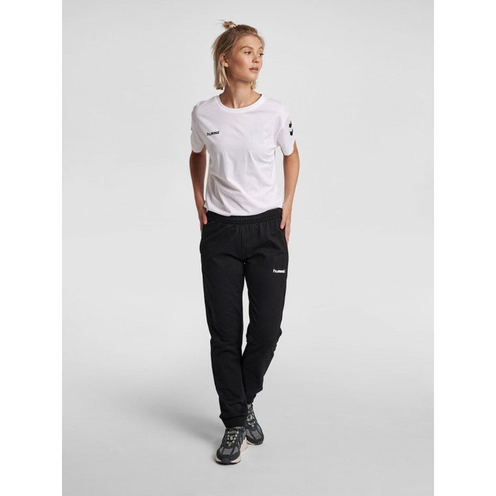 hummel pantalon jogging hmlgo coton femme