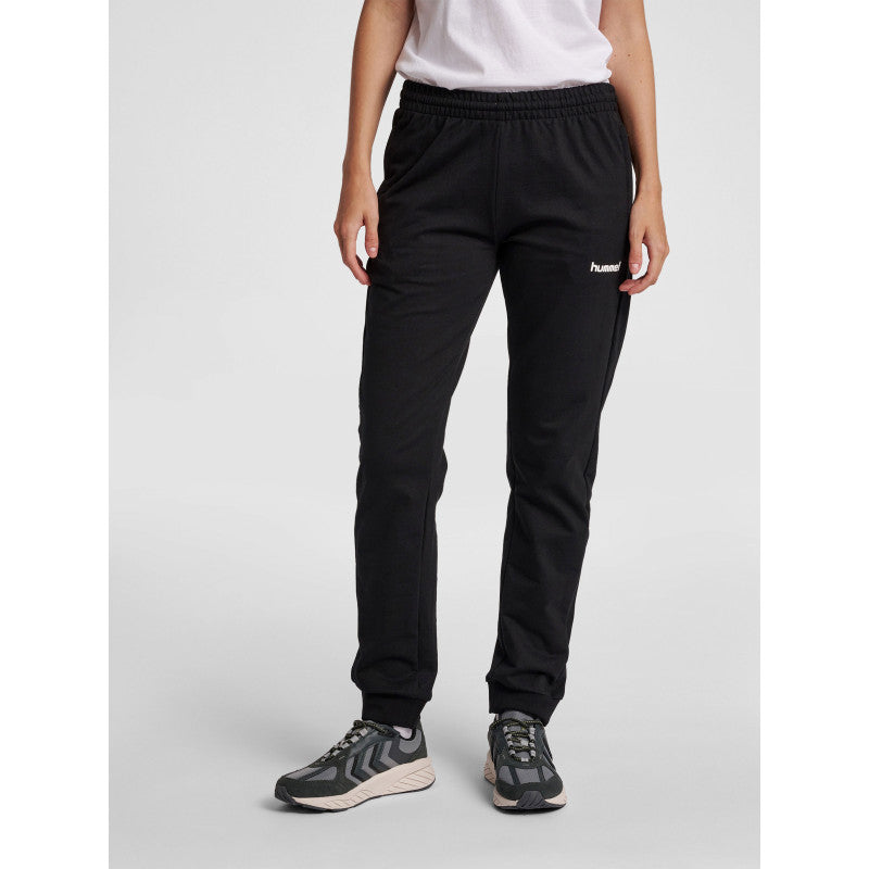 hummel pantalon jogging hmlgo coton femme